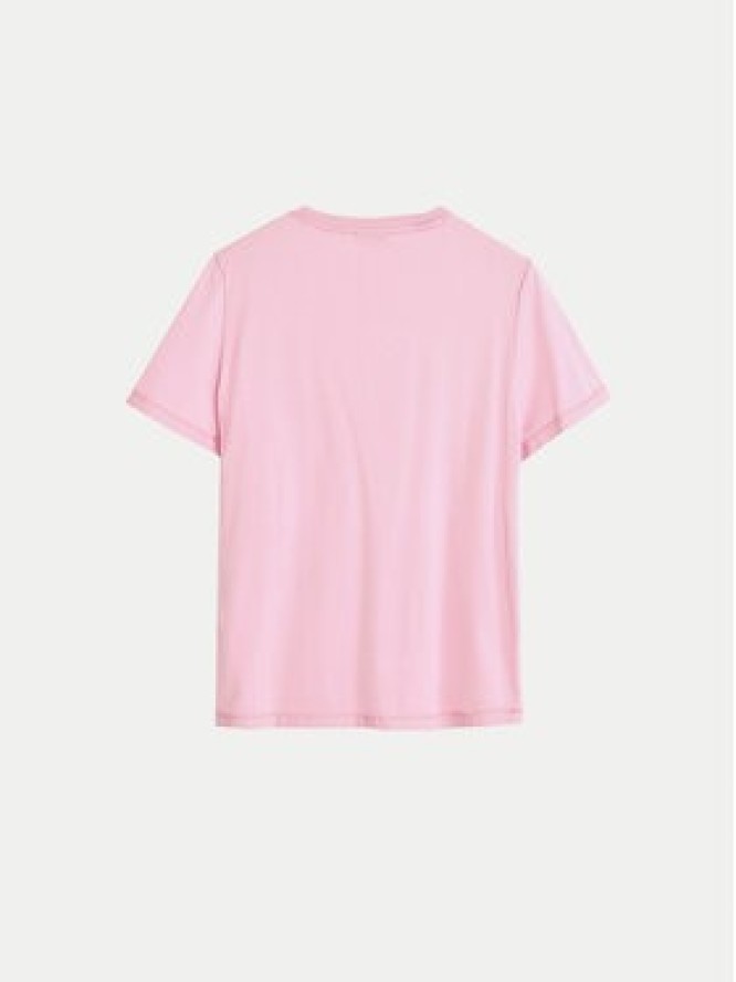 Desigual T-Shirt Brandy 24WWTK24 Różowy Regular Fit