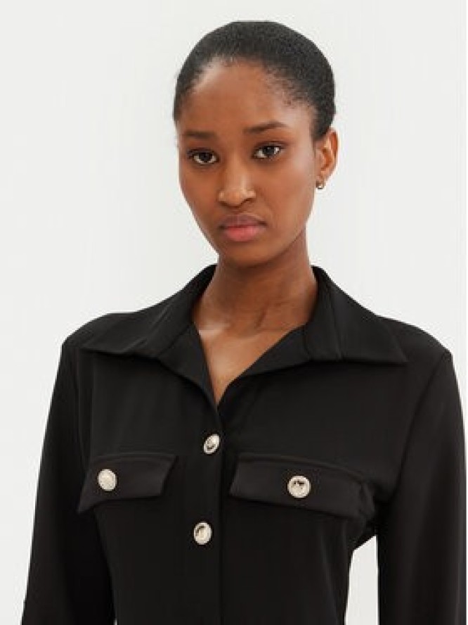 Rinascimento Kombinezon CFC0122472003 Czarny Regular Fit