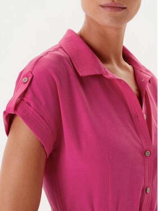 Tatuum Sukienka koszulowa Nicoletta T2511.203 Różowy Regular Fit