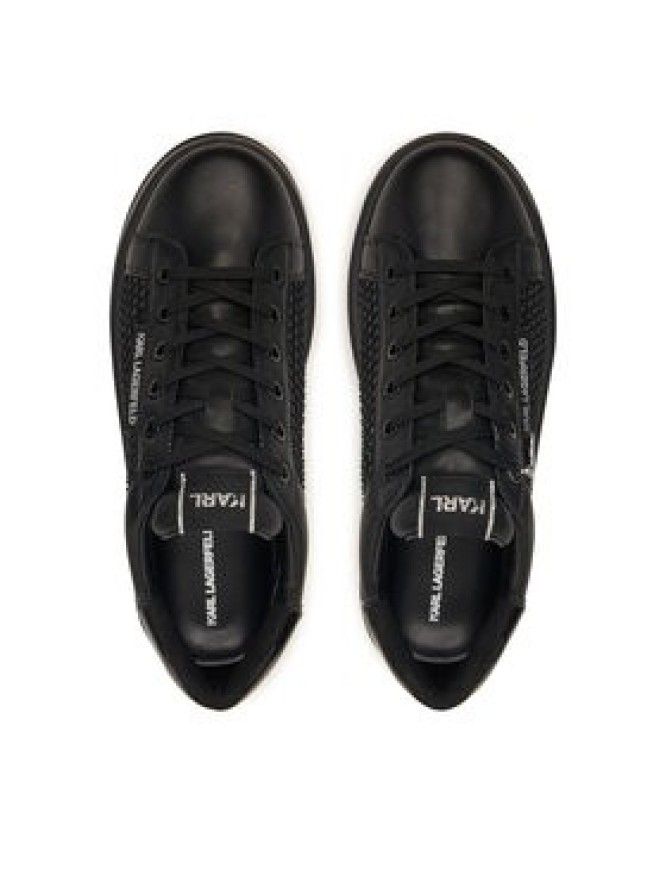 KARL LAGERFELD Sneakersy KL63577N Czarny