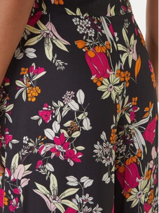 Simona Corsellini Spodnie materiałowe P26CPPG00301 Czarny Regular Fit