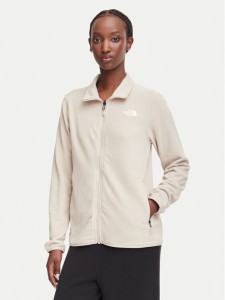 The North Face Polar Glacier NF0A8D2F Beżowy jasny Regular Fit