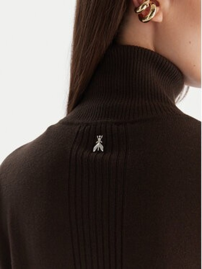 Patrizia Pepe Golf 2K0340 KM36 Brązowy Regular Fit