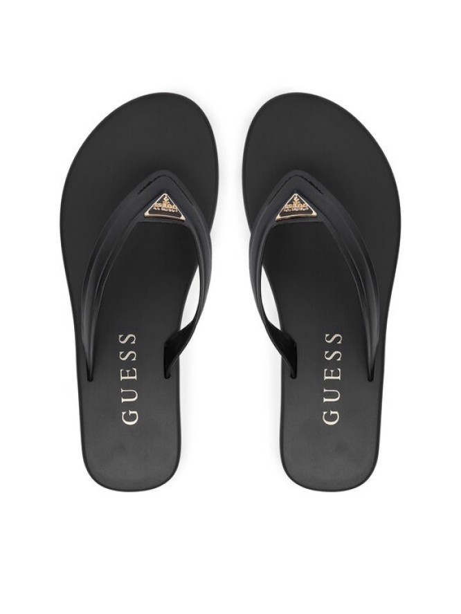 Guess Japonki FLJCNY ELE24 Czarny