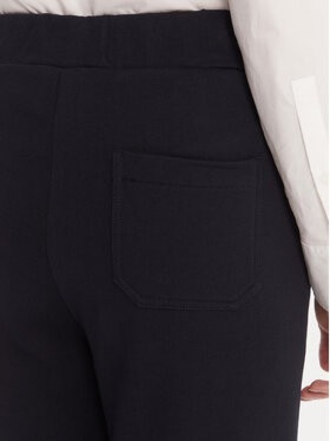 Maryley Spodnie dresowe 25IB558/07BL Granatowy Relaxed Fit