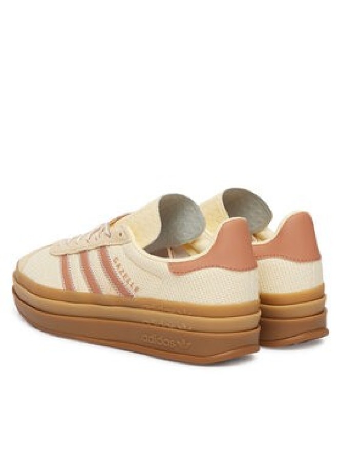 adidas Sneakersy Gazelle Bold KI7224 Beżowy