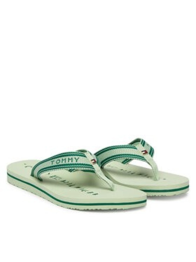 Tommy Hilfiger Japonki Th Webbing Summer Sandal FW0FW09193 Zielony