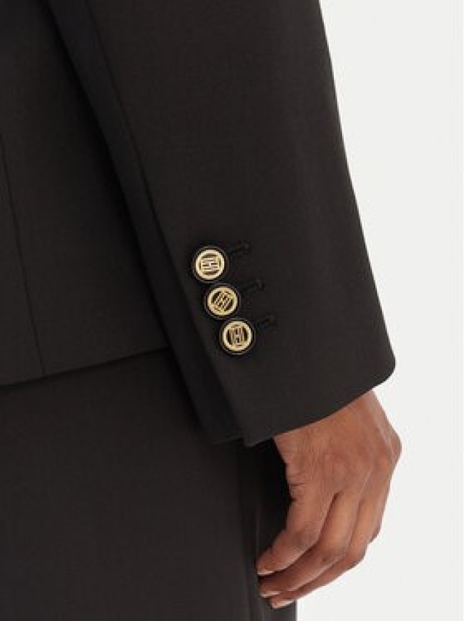 Tommy Hilfiger Marynarka Timeless WW0WW46662 Czarny Regular Fit