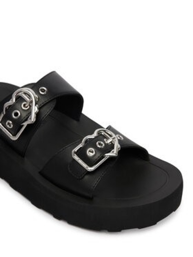 LOVE MOSCHINO Klapki JA28274I0OIA0000 Czarny