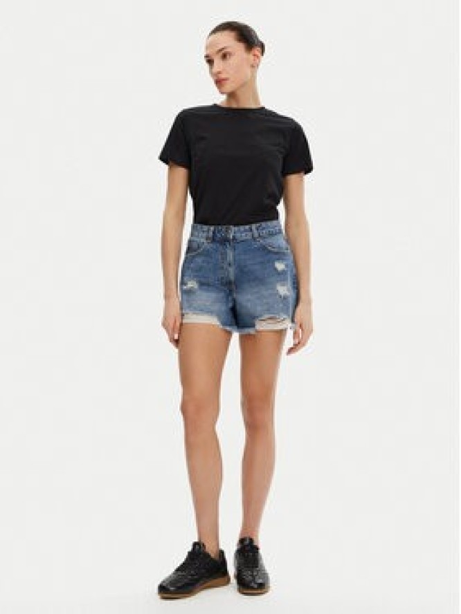 Silvian Heach Szorty jeansowe GPP25123SH Granatowy Regular Fit