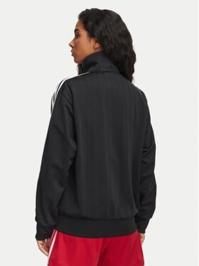 adidas Bluza Pinstripe Firebird KS6786 Czarny Loose Fit