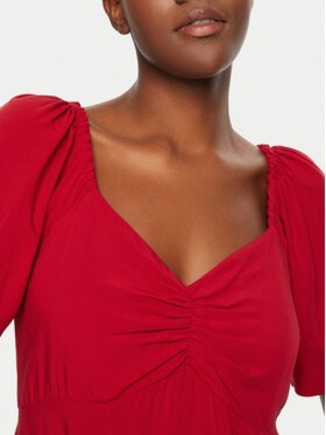 Gap Sukienka codzienna 646168-00 Czerwony Slim Fit