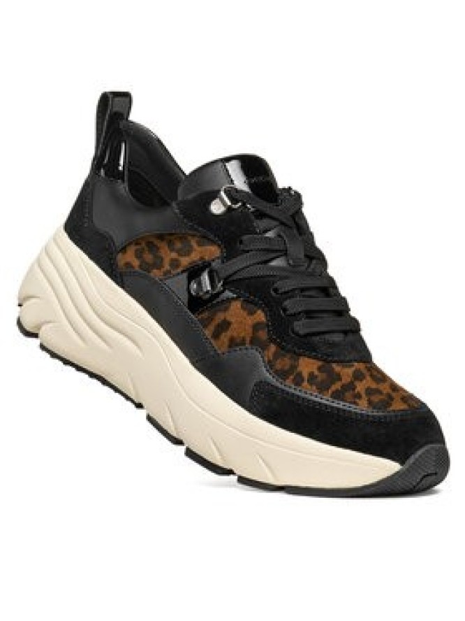 Geox Sneakersy D Diamanta D36UFE 0NX22 CM69B Czarny