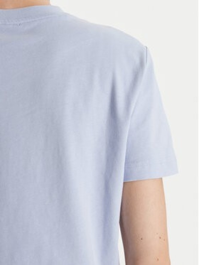 Calvin Klein T-Shirt LV044C905G Fioletowy Regular Fit