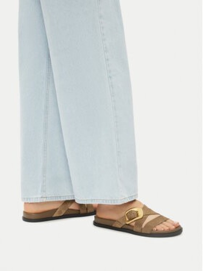 Gino Rossi Klapki MOIRA-E252765LM Khaki