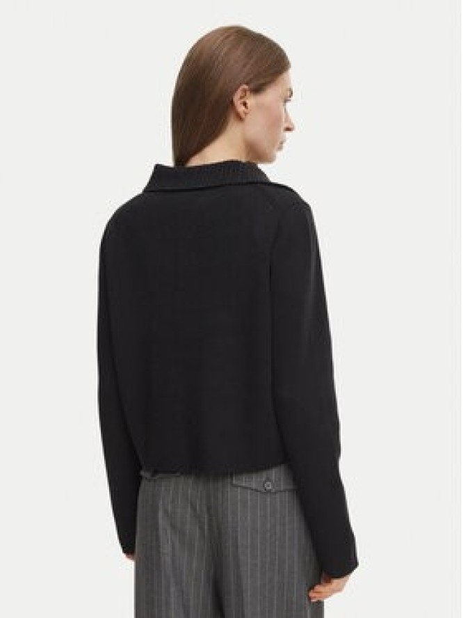 Tommy Hilfiger Kardigan WW0WW51426 Czarny Regular Fit