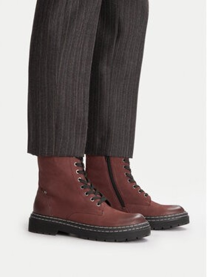 Lasocki Trzewiki CEO-WI23-MICHAELA-02 Bordowy