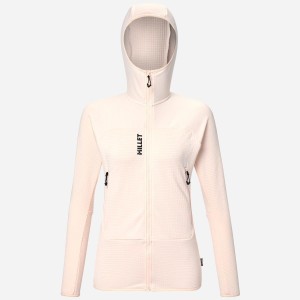 Bluza turystyczna damska Millet Fusion Grid Hoodie active fit Polartec PowerGrid