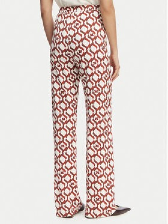 Max Mara Beachwear Spodnie materiałowe Bchabate 2616781029 Kolorowy Relaxed Fit