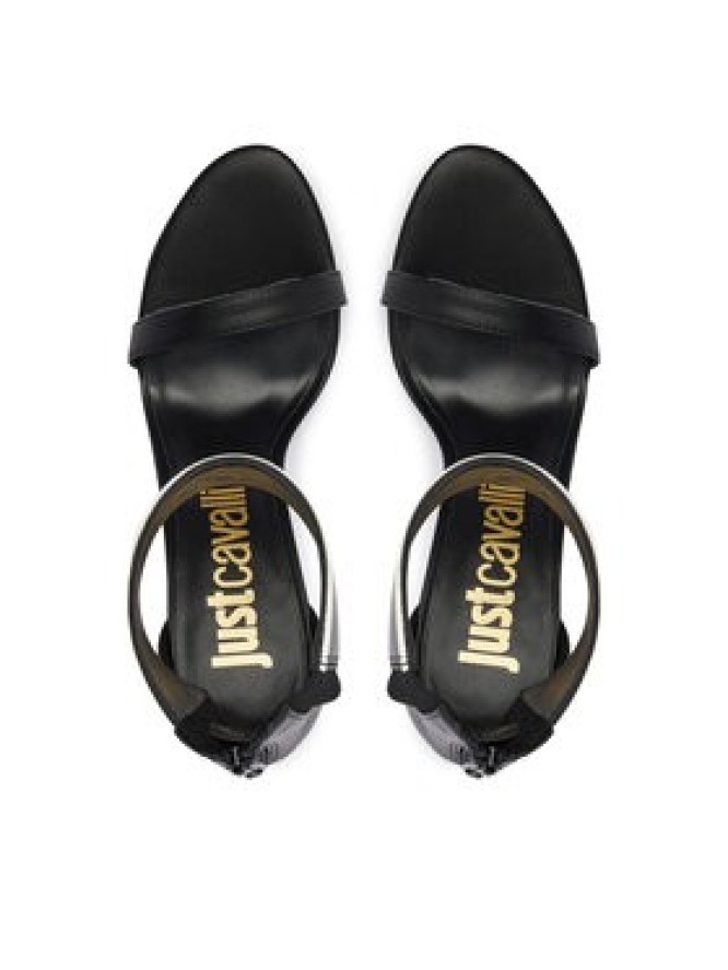 Just Cavalli Sandały 80RA3S26 ZSE28 Czarny