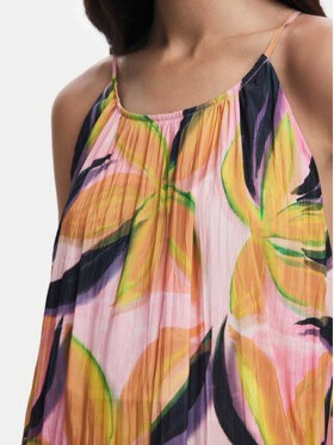 Desigual Sukienka letnia Limoges 25SWVW12 Kolorowy Regular Fit