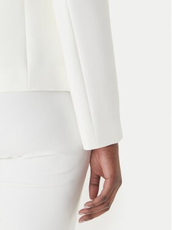 Rinascimento Marynarka CFC0128647003 Biały Regular Fit