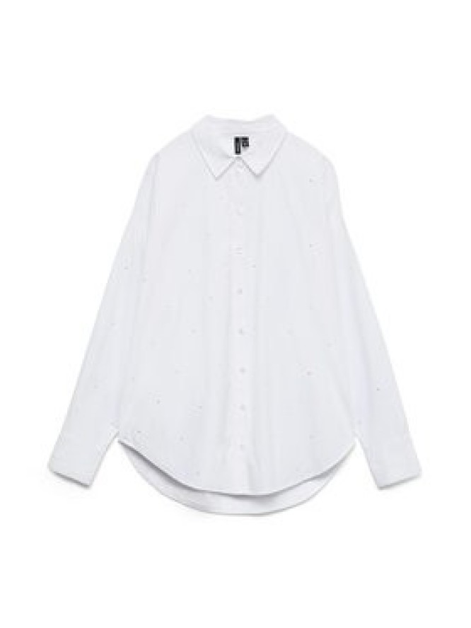 Vero Moda Koszula Fanni 10337791 Biały Oversize