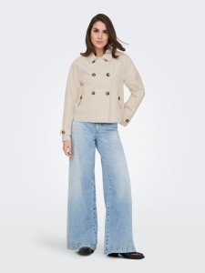 ONLY Kurtka przejściowa w kolorze beżowym rozmiar: S