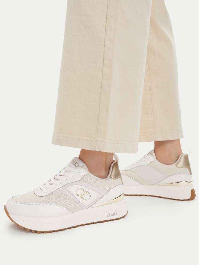 Liu Jo Sneakersy Wonder 97 Bis BA6005 PX806 Biały