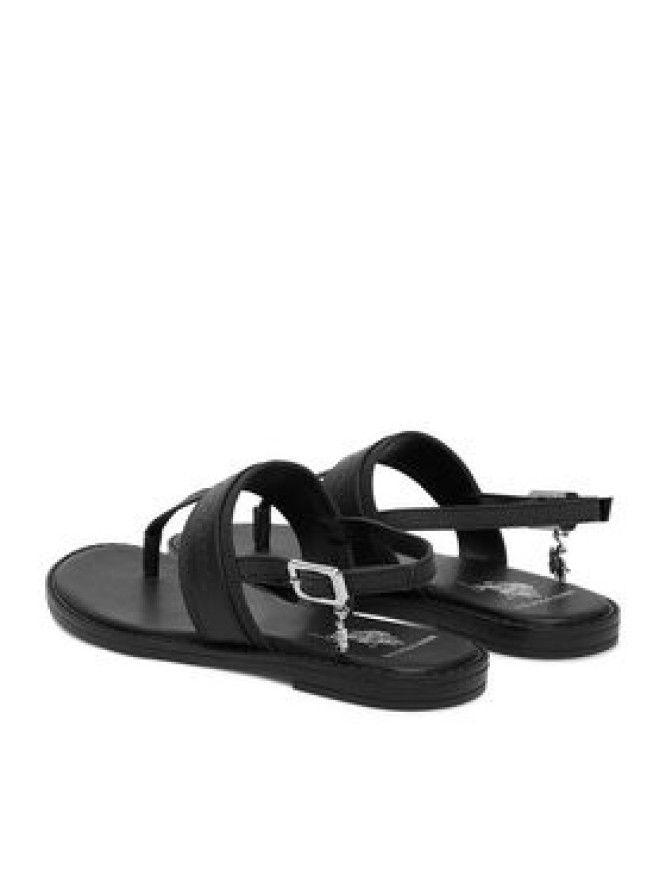 U.S. Polo Assn. Sandały EO-CASSIE001W/6TY1 Czarny