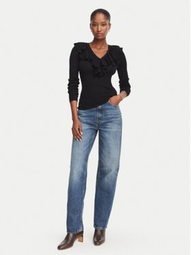 Marella Bluzka Operoso 2623366044 Czarny Slim Fit