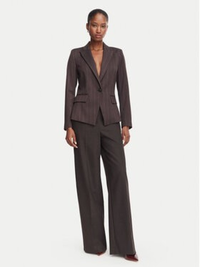 Marella Marynarka Fasto 2625046201 Brązowy ciemny Regular Fit