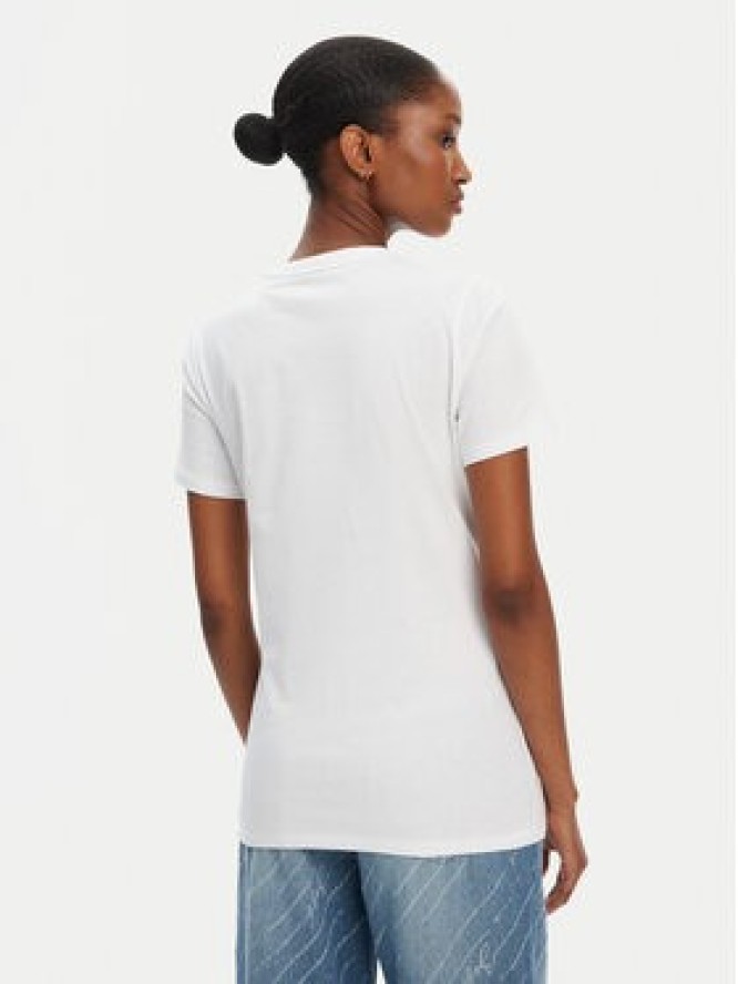 BOSS T-Shirt C_Elogo_5 50547547 Biały Slim Fit