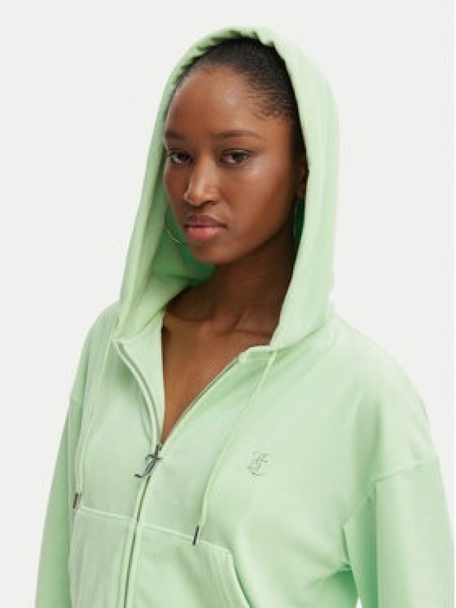 Juicy Couture Bluza Iccle JCWAS126304 Zielony Oversize