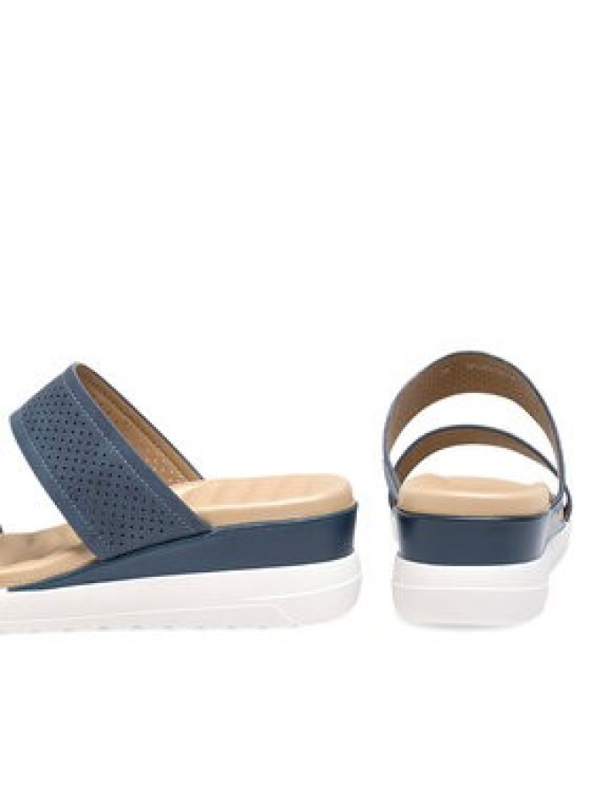 Clara Barson Klapki WYL05010-12 Granatowy