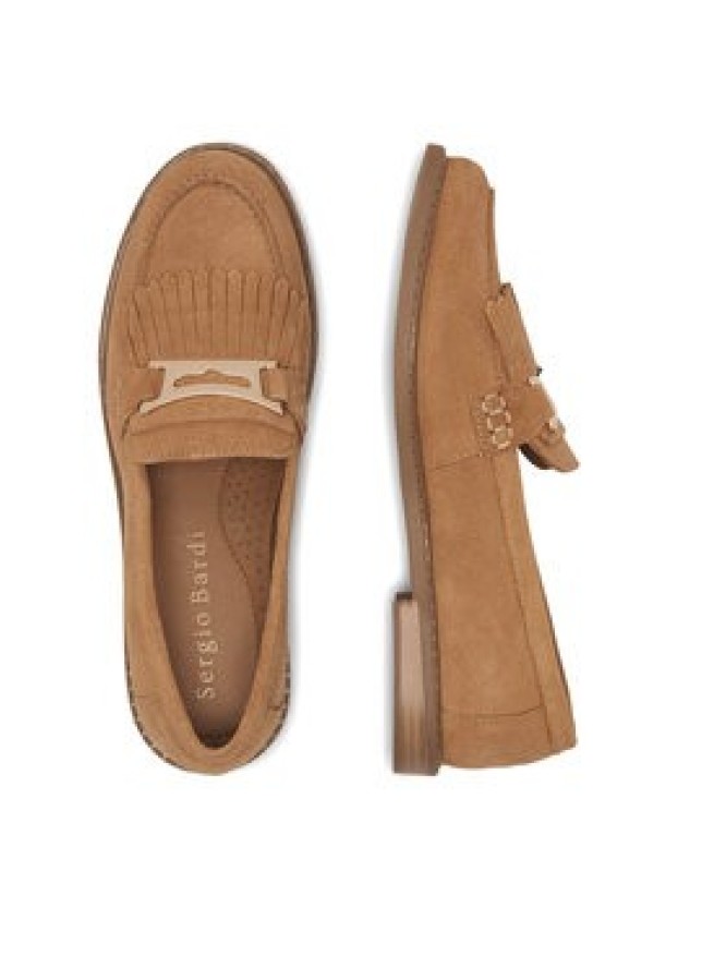 Sergio Bardi Mokasyny WI32-D1070-01SB Brązowy