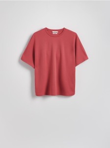 T-shirt kimono z dodatkiem modalu - jasnofioletowy