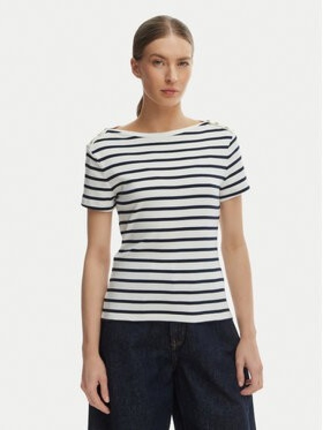 Tommy Hilfiger T-Shirt WW0WW49250 Écru Slim Fit