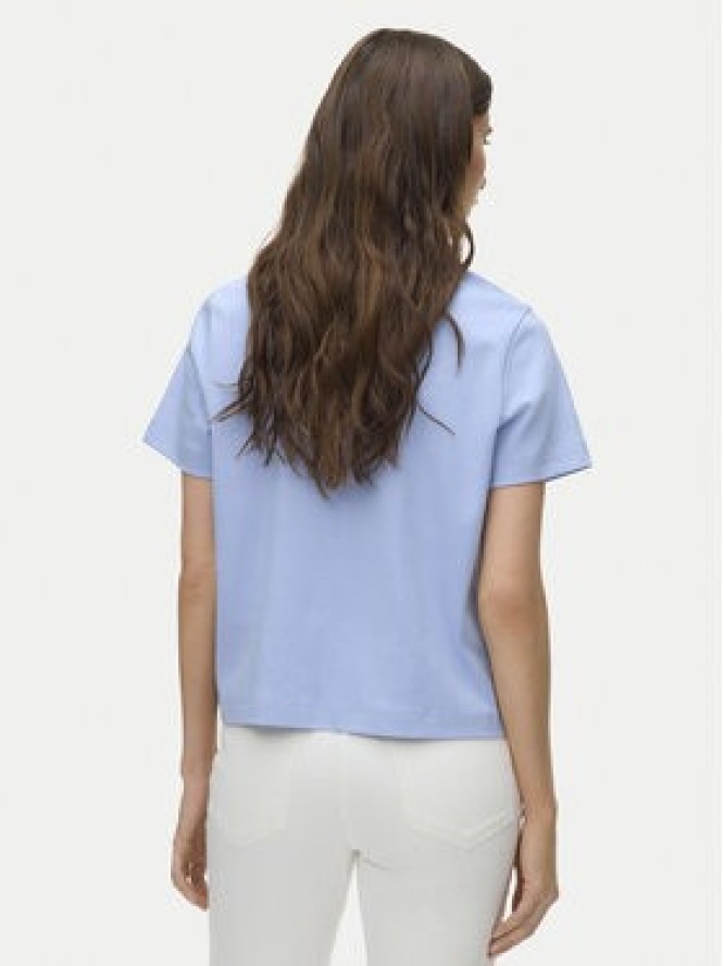 Vero Moda T-Shirt Sara 10311633 Błękitny Regular Fit