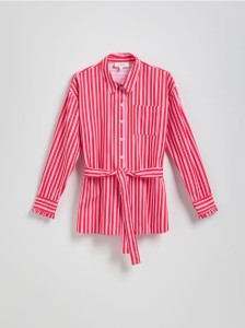 Koszula z paskiem - wielobarwny