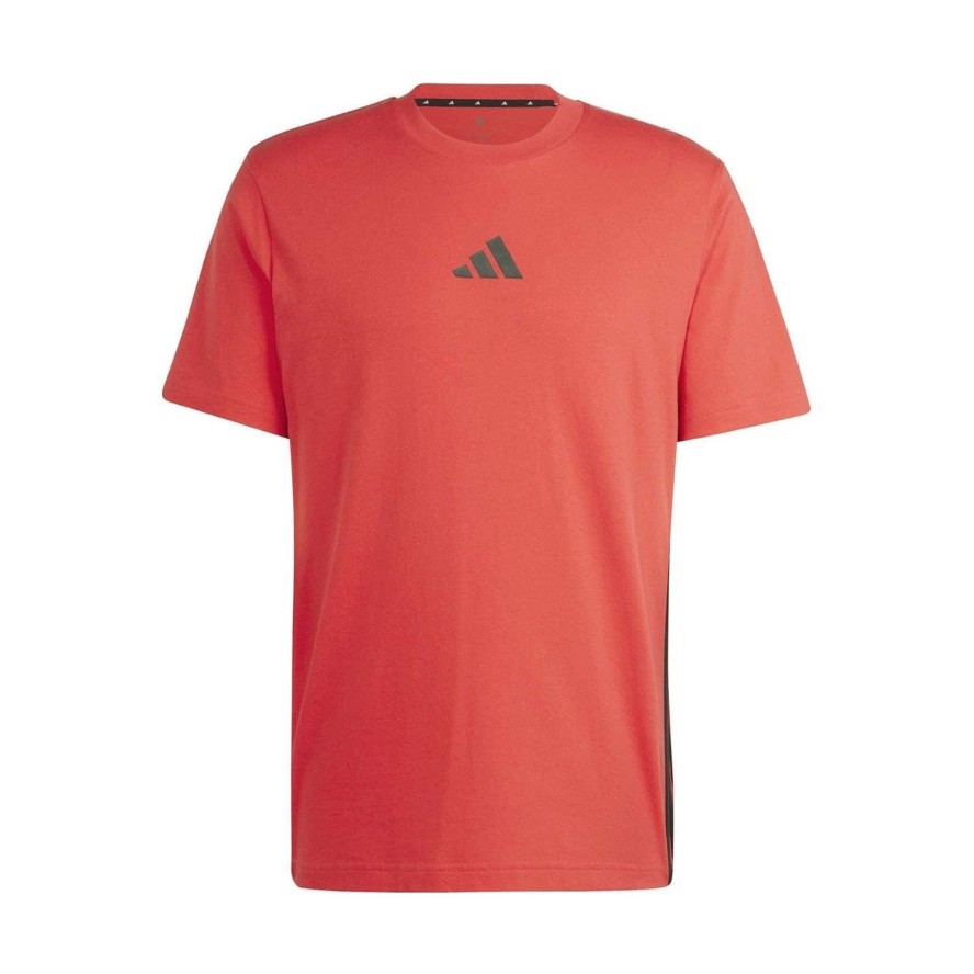 Camiseta Adidas Essentials 3 Stripes Ktf02 Hombre