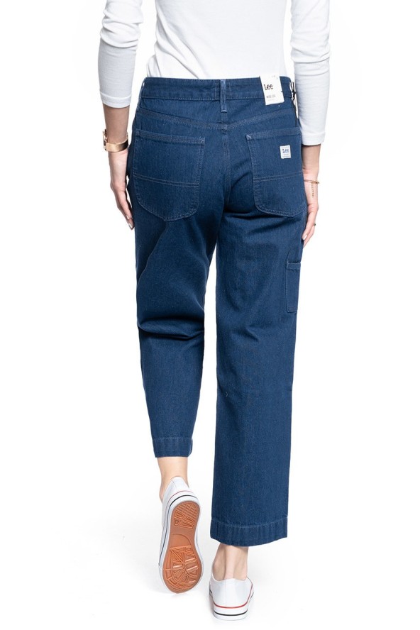 DAMSKIE SPODNIE JEANSOWE LEE WIDE LEG CARPENTER L31HKEIV 112107142