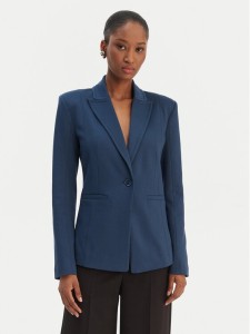 Patrizia Pepe Marynarka 8S0584/A715-CA97 Niebieski Regular Fit