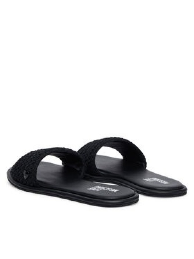 LOVE MOSCHINO Klapki JA28242G0OJQB000 Czarny