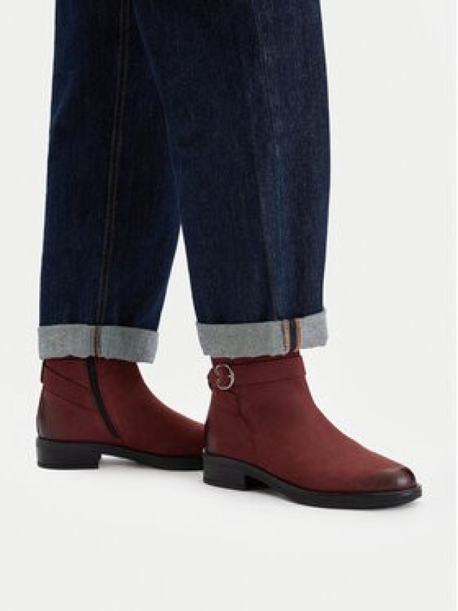 Lasocki Botki CEO-WI23-JIA-03 Bordowy