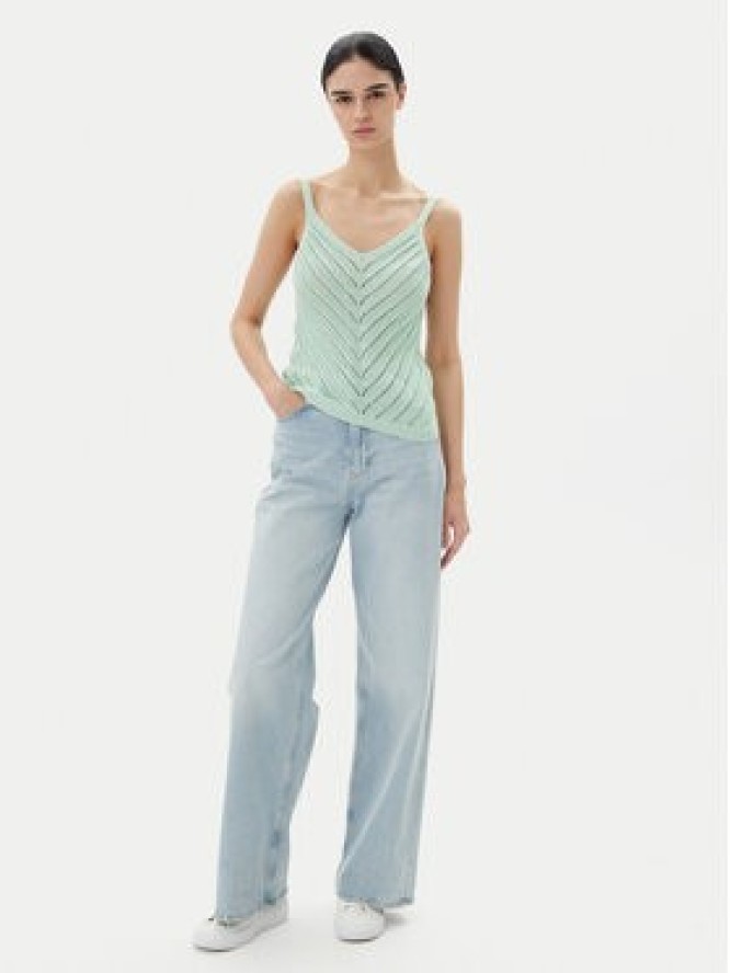 Vero Moda Top Peru 10326463 Zielony Regular Fit