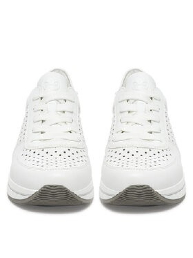 Rieker Sneakersy N4515-80 Biały