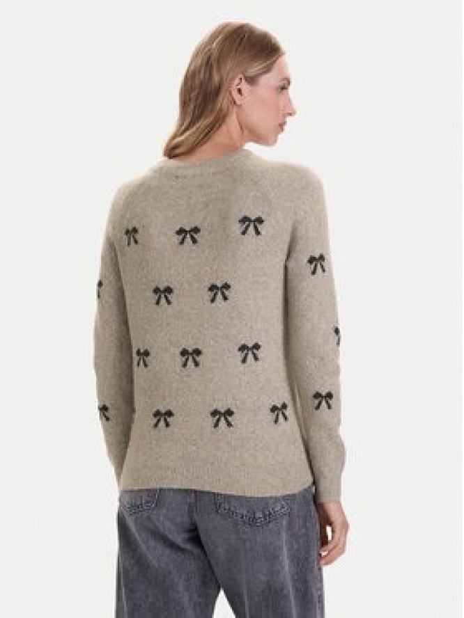 Vero Moda Sweter Doffy 10330790 Beżowy Regular Fit