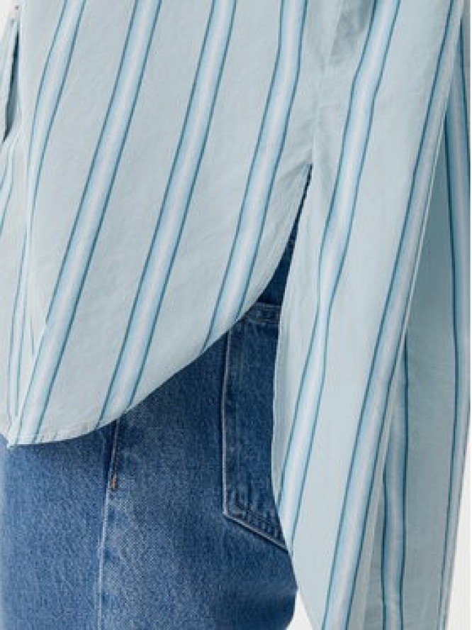 Napapijri Koszula G-Nice NP0A4IFO Błękitny Loose Fit