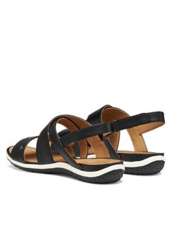 Geox Sandały D Sandal Vega D65R6B 000BC C9999 Czarny